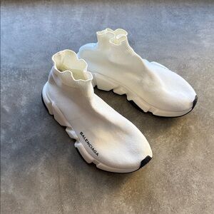 Balenciaga White Sock Sneakers